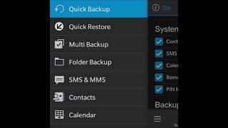Restore Contacts using Ultimate Backup for Blackberry 10 screenshot 5