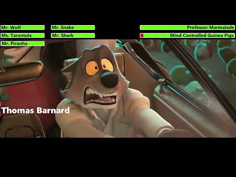 The Bad Guys (2022) Final Battle with healthbars 2/3