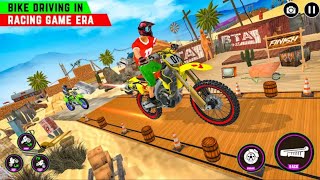 Bikes Stunt  Mega  Ramps Racer 3D -  Extareme Motocorss  Dirt  Bike  Racing-  Android Gameplay screenshot 3