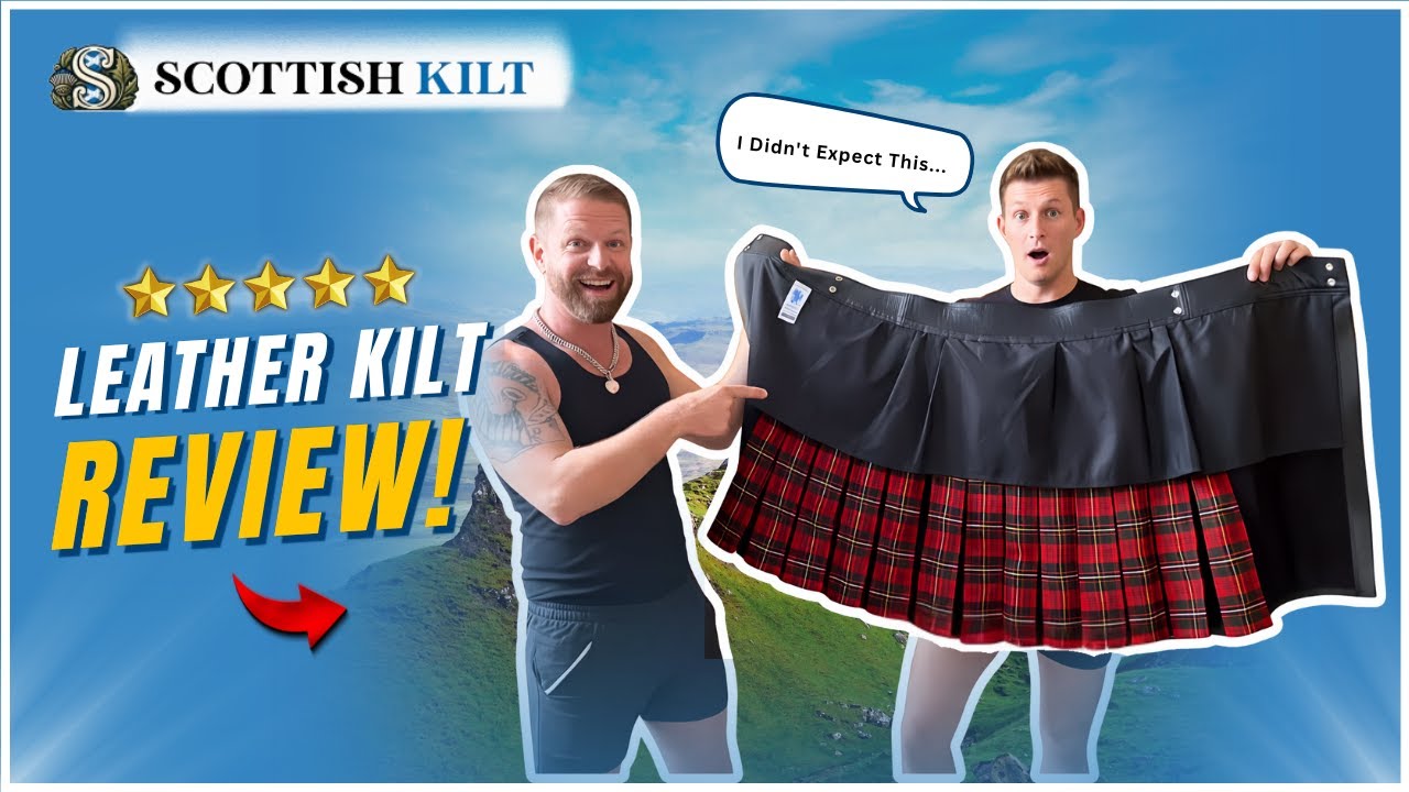 «Этот черный кожаный гибридный килт ИДЕАЛЕН!» — пятизвездочный отзыв Роберта.