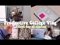 PRODUCTIVE COLLEGE VLOG: 1st Day, GIVEAWAY(closed), To-Do Lists, Packages, New Bullet Journal, etc!