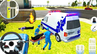 Ambulance simulator car driving doctor – emergency Ambulance Rescue Missions #2 – Android Gameplay screenshot 2