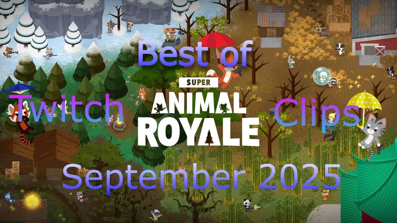 Best of Super Animal Royale Twitch Clips | September 2025 Edition