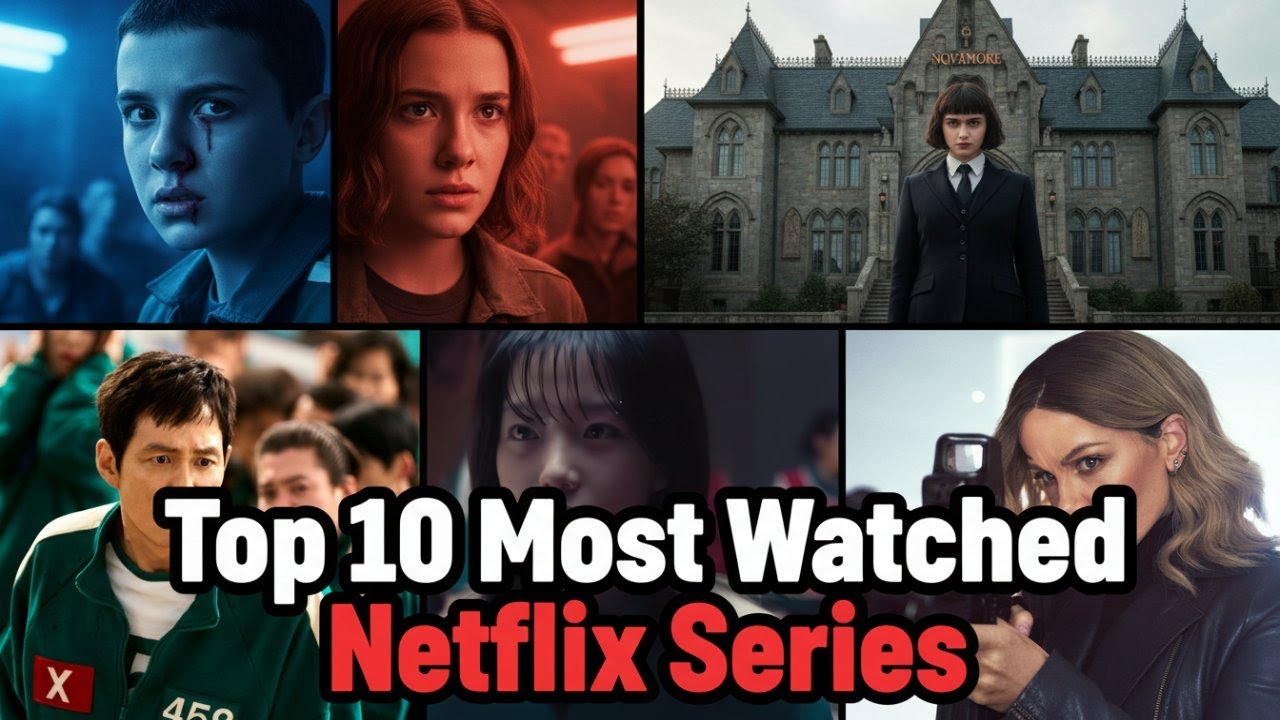 Top 10 Most Watched Netflix Series of 2025 | America Couldn’t Stop ...