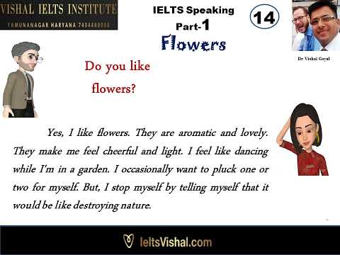 14 Flowers IELTS