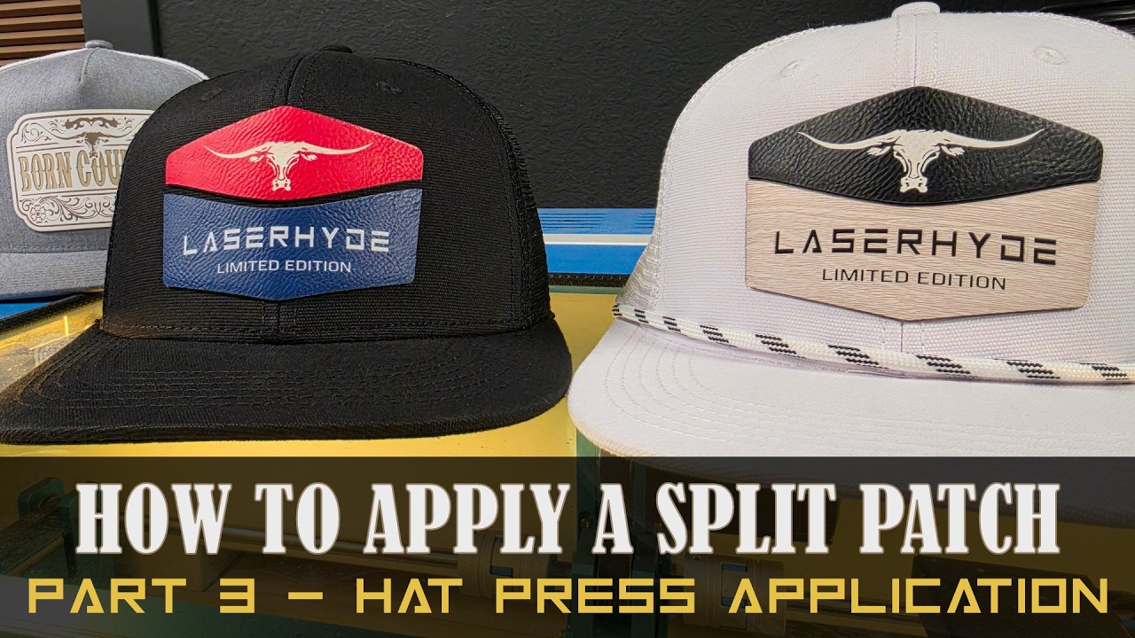 This Split Patch Method Makes Leatherette Hat Patches Look So Custom ...