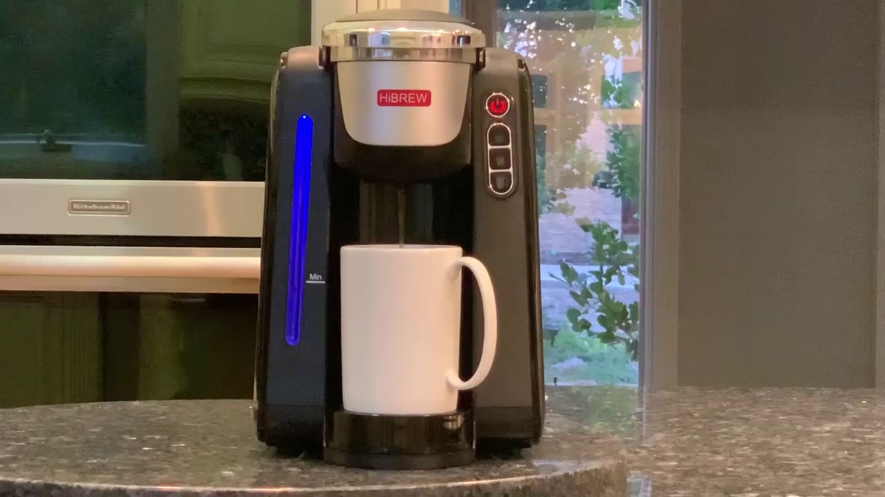 HiBREW Single Serve K-Cup Coffee Maker