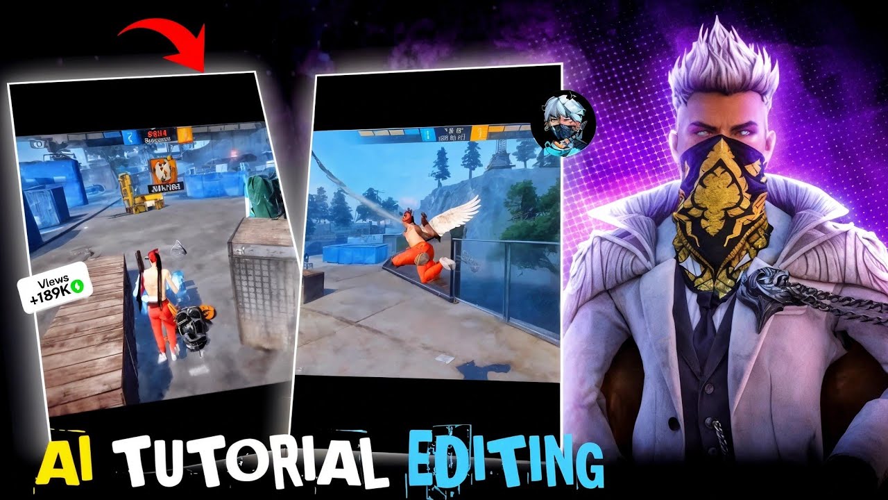 #NEW TREND #AIEDITING TUTORIAL LIKE ‎⁨‪ | FF NEW #TRANDIN VIDEO EDITING ...