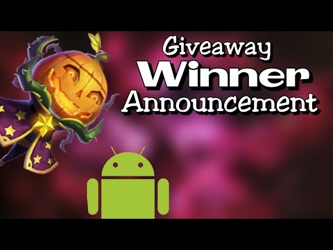 Giveaway winner Announced