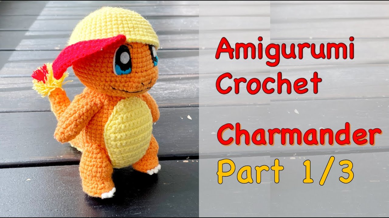 Part 1/2] Pikachu Crochet Free Pattern Amigurumi Tutorial 
