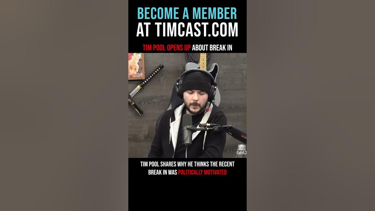 Timcast IRL – Tim Pool Opens Up About Break In #shorts