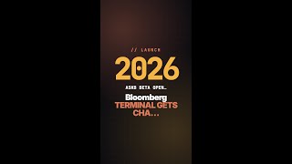 Bloomberg Terminal Gets ChatGPT-Style Makeover #Shorts