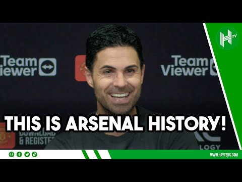 This is HISTORY! Arteta THRILLED as Arsenal take title to final day | Man United 0-1 Arsenal