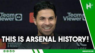 This is HISTORY! Arteta THRILLED as Arsenal take title to final day | Man United 01 Arsenal