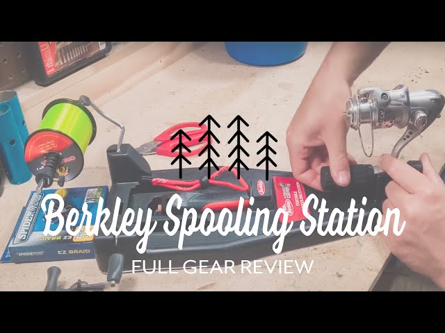 New Berkley Portable Fishing Line Spooling Station With Line Cutter And  Stripper