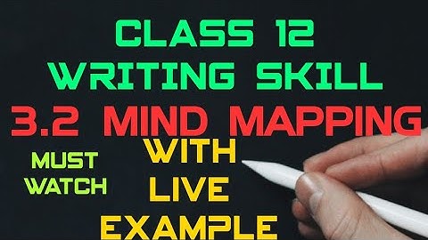 Mind mapping  / 3.2 Do schools really kill creativity / class 12 /