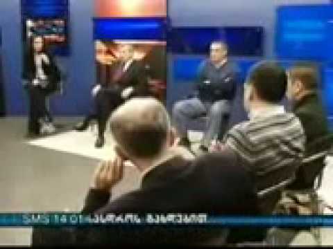 თოქ-შოუ \"ბარიერი\" 31/10/08 (9/11) ნინო ჯანგირაშვილი.