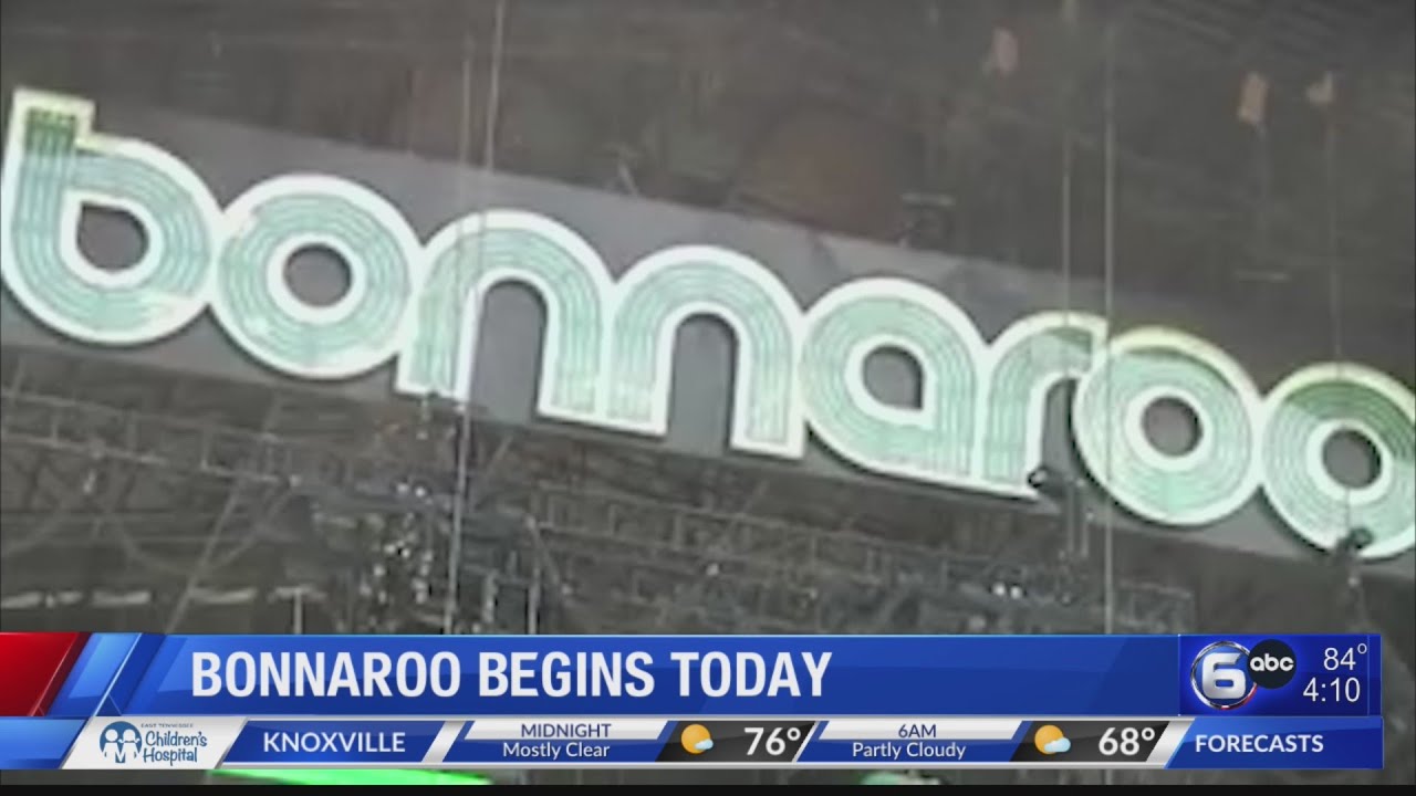 Bonnaroo begins today in Manchester, TN