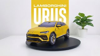 Lamborghini Urus Papercraft Build | Stop Motion Animation