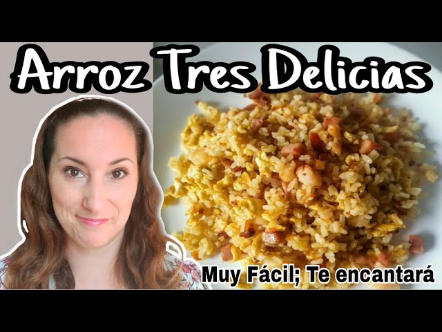 35. Arroz Frito Tres Delicias - Dragón imperial