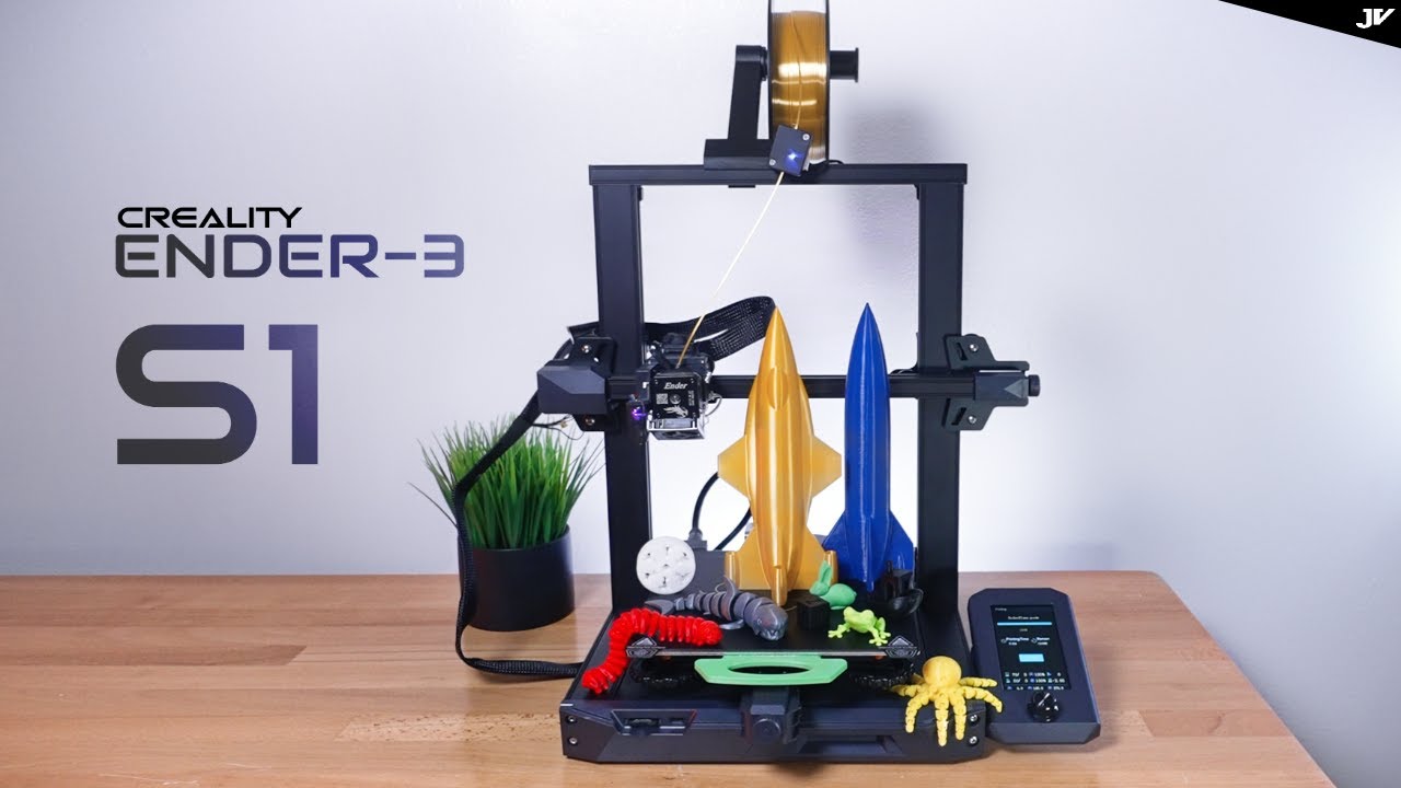 Creality Ender-3 S1 - 3D Printer - Unbox & Setup 