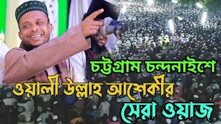 চট্টগ্রাম চন্দনাইশ এ ওয়ালী উল্লাহ আশেকীর সেরা ওয়াজ | Waliullah Aashiqui | Bangla Waz | New Waz