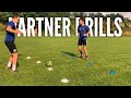 Football Partner Drills - Our First Session in 15 Months