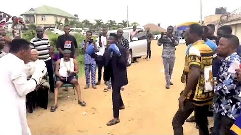 MC REMOTE VS WOLI AGBA STREET FIGHT DELE WOLI, OLAIYA IGWE, JIGAN BABA OJA ALSO JOIN THE FIGHT