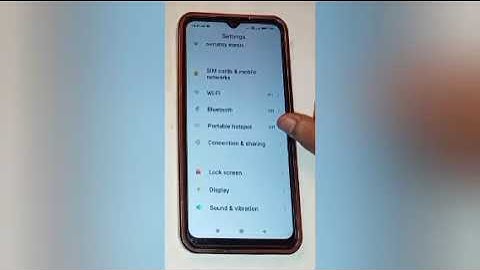 How to change Hotspot password in redmi note 8 pro, change hotspot password setting
