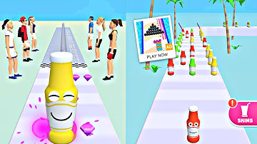 Juice run game pro Levels New Update Gameplay Walkthrough (ios, Android) Part 5 | Level 38-39