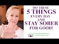 5 tips to stay sober  toothbrush therapy for addiction recovery