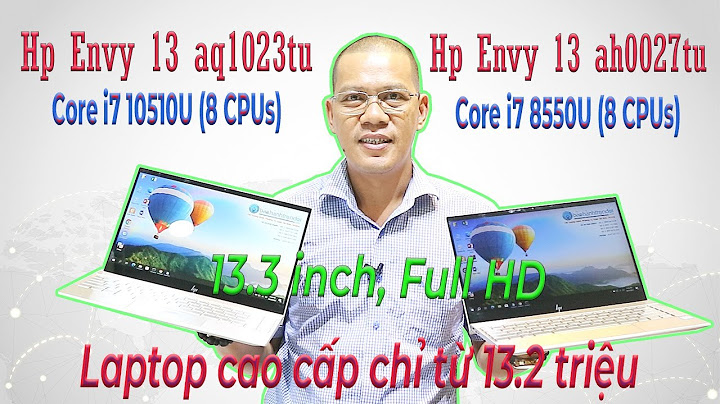 Đánh giá laptop hp envy 13-ah0027tu