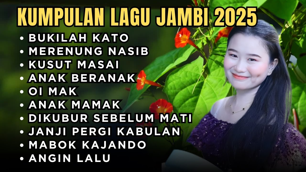 Kumpulan lagu daerah jambi 2025