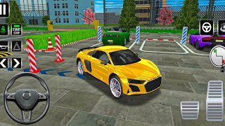 Audi R8 : Crazy Parking Simulator - Car Driving School - Android Gameplay screenshot 1