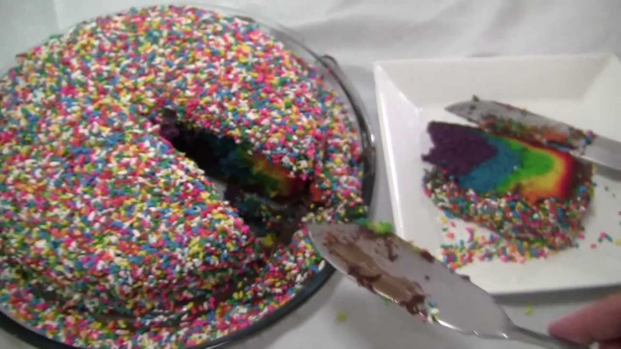 RECEITA: BOLO ARCO ÍRIS