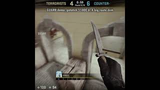 GUARD epic edgebug jumpbug route #shorts #csgo #movement