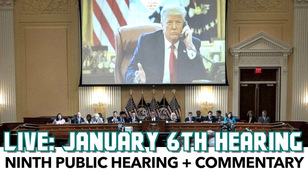 Live january 6th hearing livestream commentary rational live