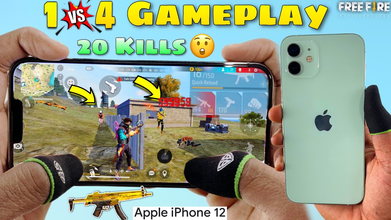 Iphone X Playing Free Fire Handcam View, Iphone X Playing Free Fire  Handcam View, By The Crown
