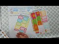 Peppermint Planner sticker haul