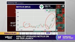 Netflix stock jumps on bullish upgrade