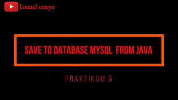 Save to database mysql from java