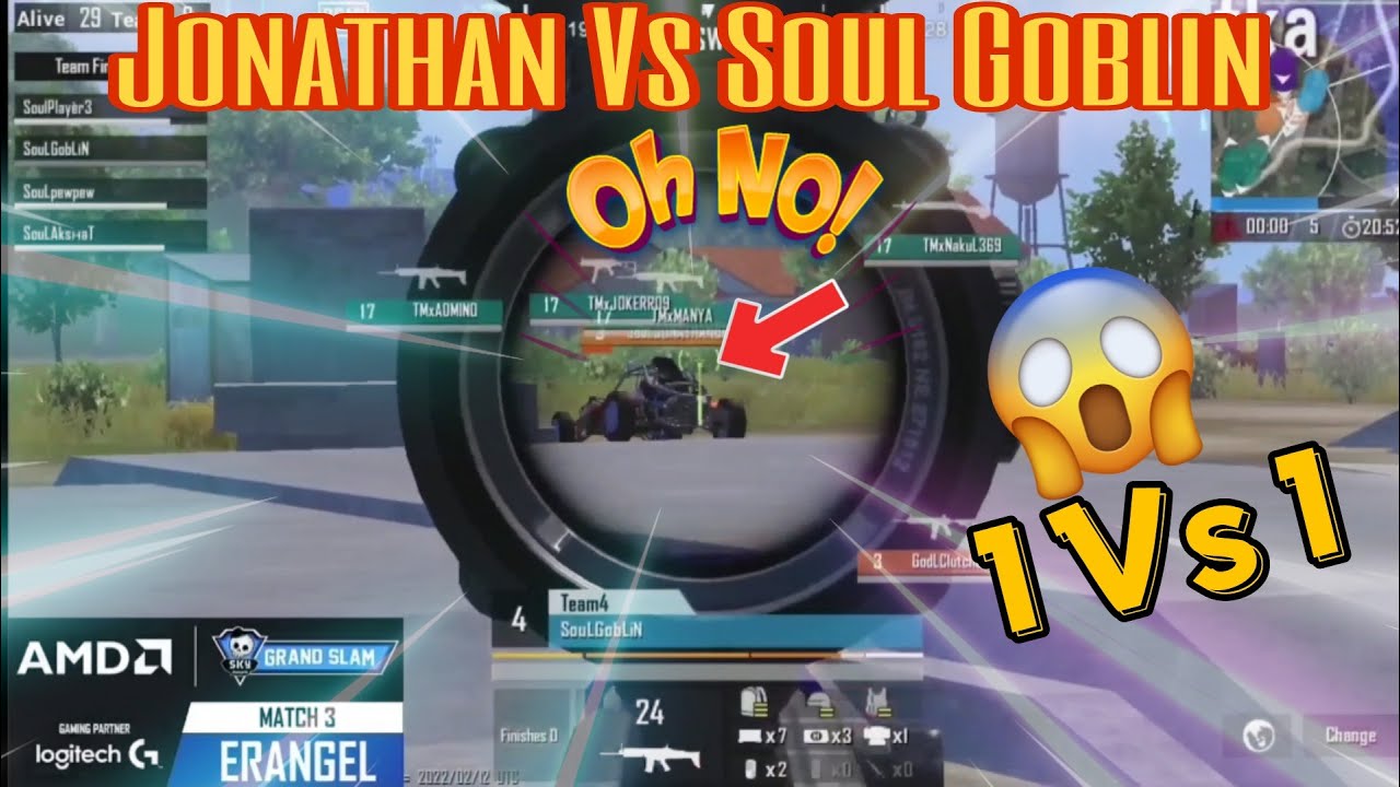 1V1 Against Soul Goblin 😥 Jonathan Vs Soul Goblin 🔥 - YouTube