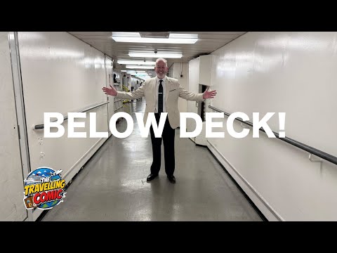 LOOK WHERE I AM! - and what passengers NEVER see on P&O’s Aurora