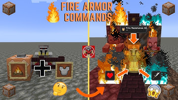 Command Block Tutorial #275: Fire Armor Commands in Minecraft (1.21.5+)