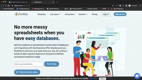 Stackby Review: Pricing - Features & Alternatives