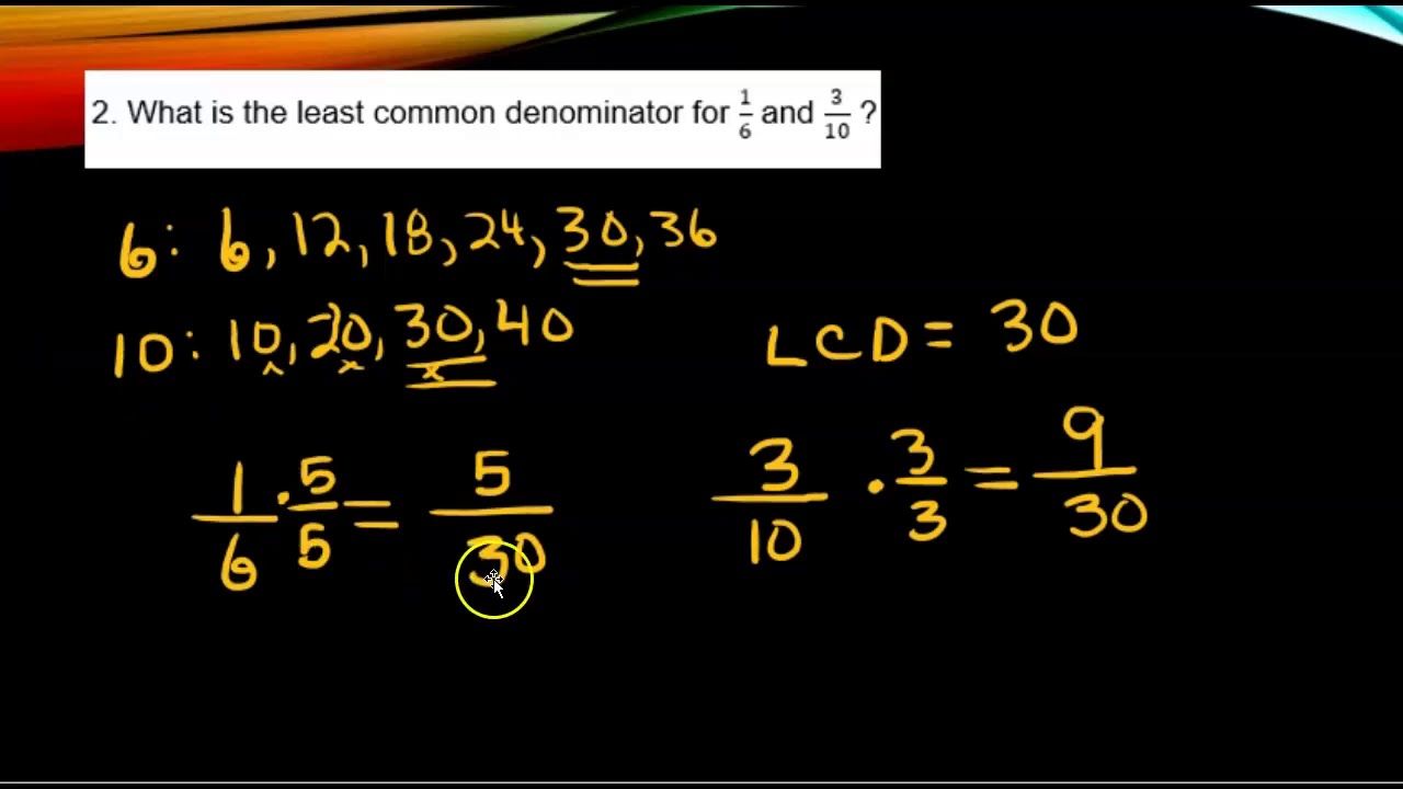 Math Quiz 2.03 - YouTube
