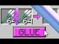 Minecraft But You can Glue Any Item...