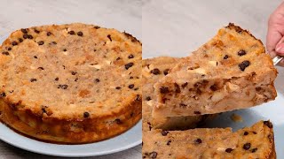 Stale bread cake: the very easy anti-waste recipe to make!