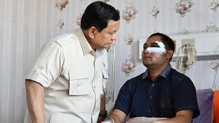Presiden Prabowo Jenguk Polisi dan Masyarakat di RS Polri, 1 September 2025