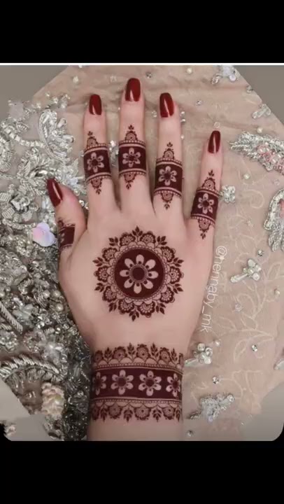 Gol tikki mehndi designs 2022 / new mehndi designs of 2022 /eid special mehndi designs